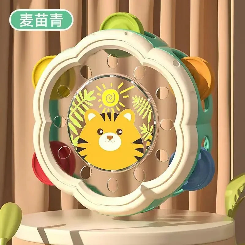 Baby Musical Instruments Drum Toys Montessori Learning Toys for Toddlers 1-3 Baby Early Hand Development Interactive Music To