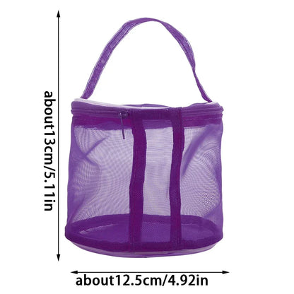 1 PC，Portable Yarn Storage Bag Hollow Mesh Knitting Wool Yarn Bags Crochet Yarn Handbag Organizer Weave Tools Sewing Accessor