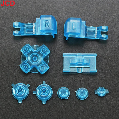 JCD 1set For GameBoy Advance SP GBA SP Plastic Full Button Set For GBA SP A B Select Start Power ON/OFF L R Buttons Kit D Pad