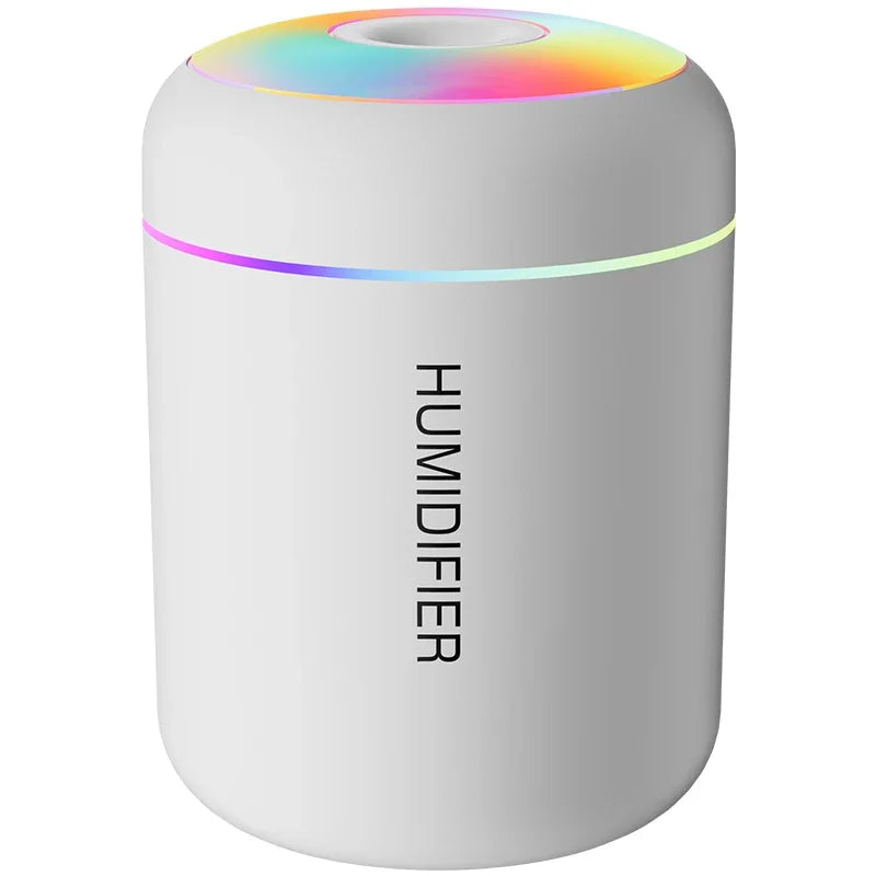 180ML Mini Air Humidifier USB Electric Aroma Diffuser Essential Oil Purifier Aromatherapy Mist Maker Lights For Car Home Bedr