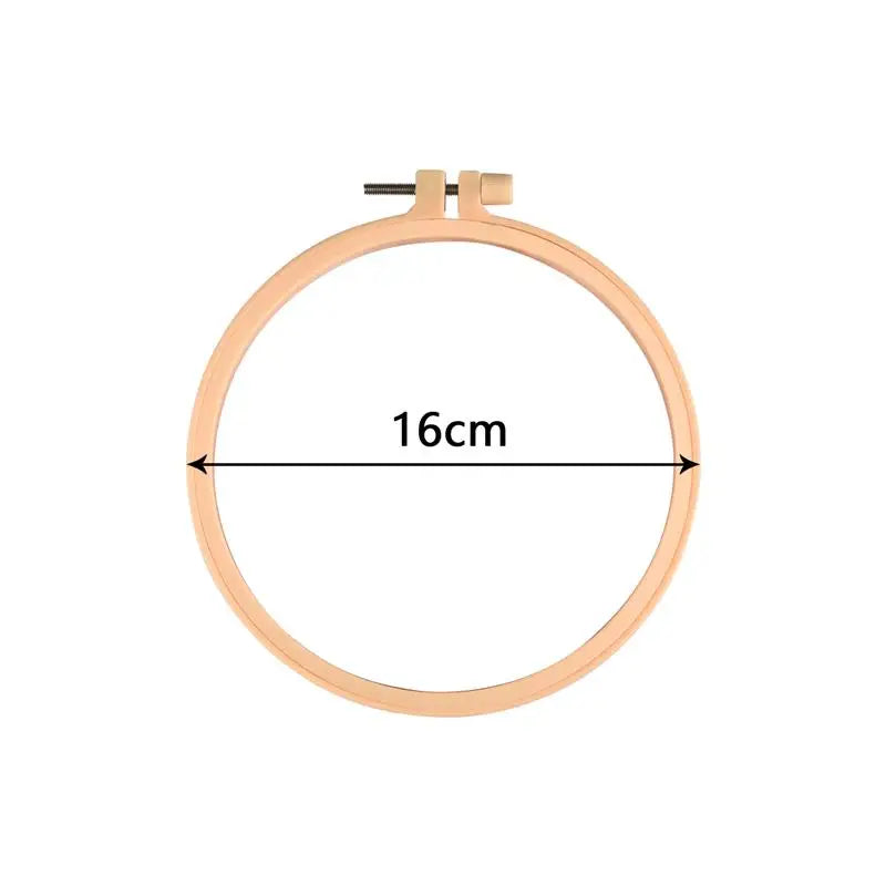 Embroidery Hoop Cross-Stitch Frame Hoop Circle Embroidery Shed DIY Handmade Craft Sewing Needwork Supplies Tools 7.3-27cm - 1