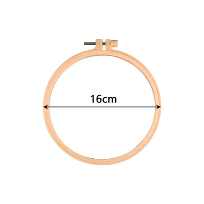 Embroidery Hoop Cross-Stitch Frame Hoop Circle Embroidery Shed DIY Handmade Craft Sewing Needwork Supplies Tools 7.3-27cm - 1
