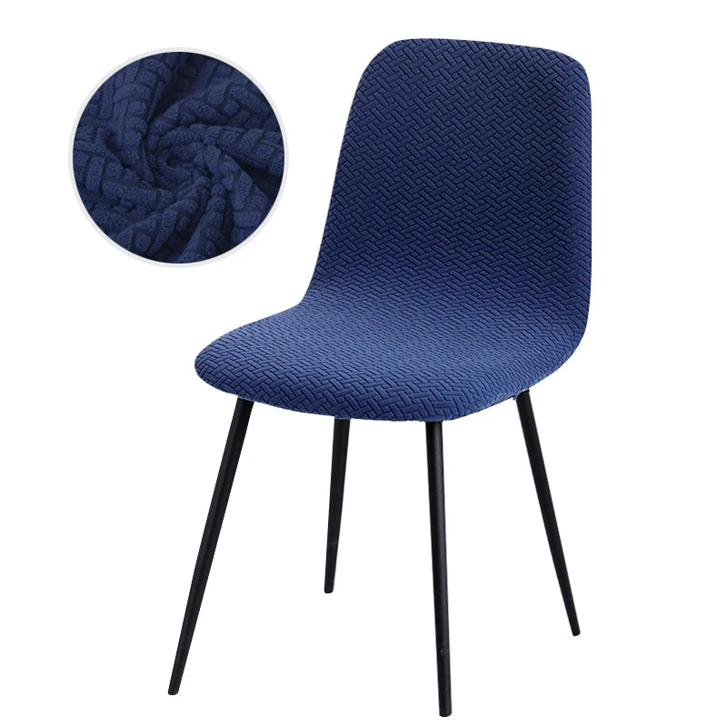 Higher Quality Velvet Chair Cover 1/2/4/6 pcs Stretchable Chair Cover For Dining Room 2 Type of Fabrics Chair Slipcover For H