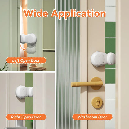 Child Safety Finger Pinch Guard Baby Safety Rotating Door Stopper Prevent Door Injuries for Kids or Pets
