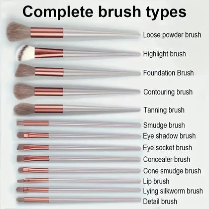 Makeup Brush Set Soft Fluffy Professiona Cosmetic Foundation Powder Eyeshadow Kabuki Blending Make Up Brush Beauty Tool Makeu
