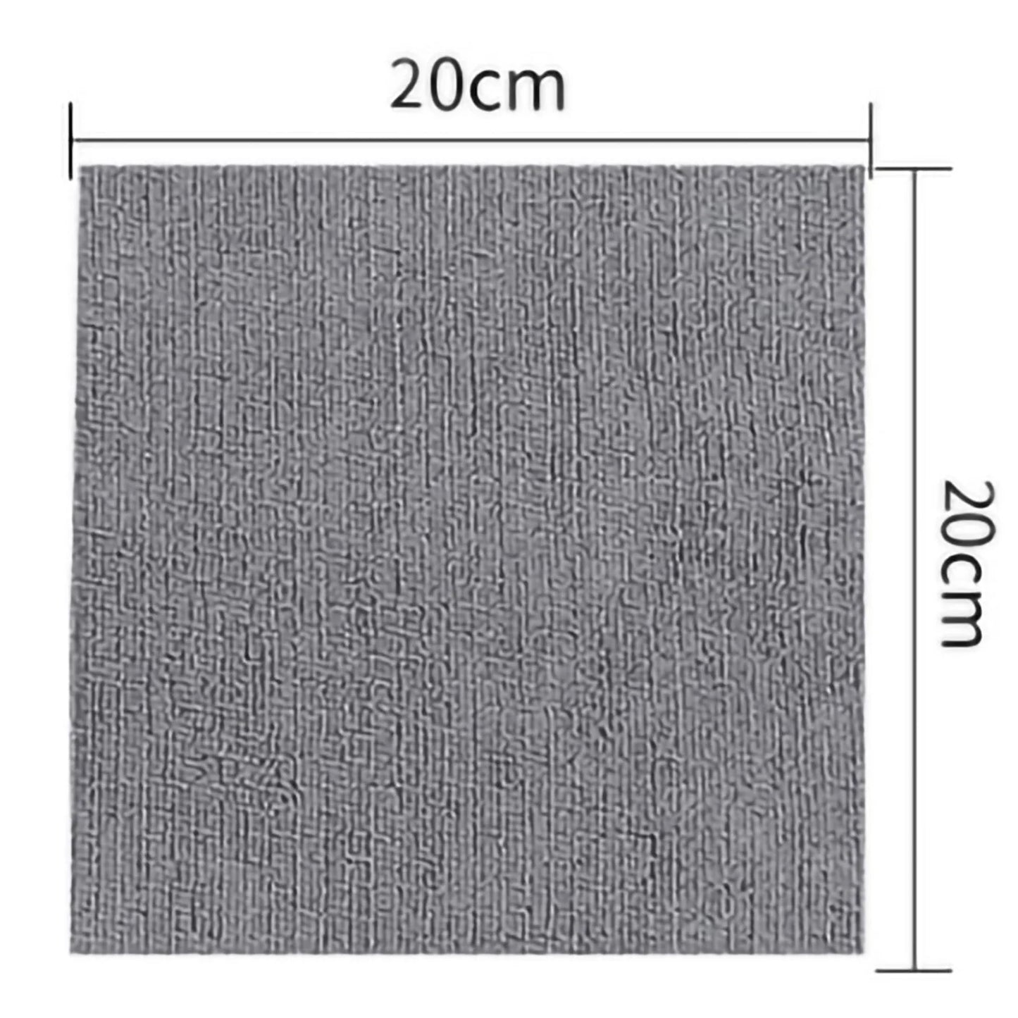 50 Sheets/Roll Microfiber Dishcloth Reusable Double Sided Kitchen Cleaning Cloth for Dishes Utensils Glass Kitchen Accessory