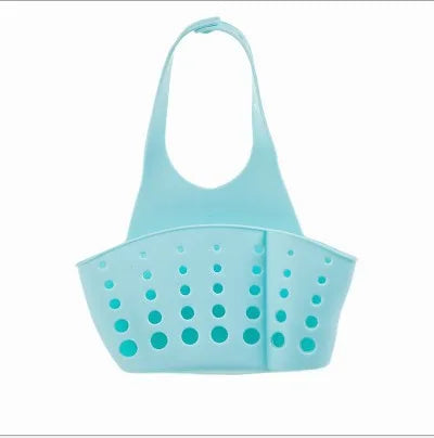Kitchen Sink Holder Hanging Drain Basket Adjustable Soap Sponge Shelf Organizer Bathroom Faucet Holder Rack Kitchen Accessori