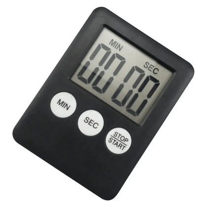 Digital Electronic Kitchen Timer with LCD Display Multi Function Stopwatch Mini for Baking Cooking Sports Exercise