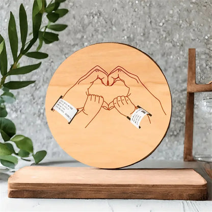 Baby Gift Memorial Day Gift Newborn Engraved Keepsake Holder Photography Accessories Personalized Name ﻿SeasonSea - 4