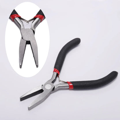 Ferronickel Carbon-Hardened Steel Round Nose End Cutting Jewelry Pliers Tools DIY Equipment Pliers Fit Handcraft Beadwork Rep