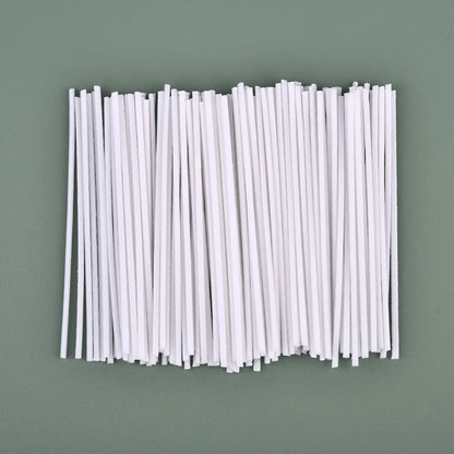 50/100Pcs Candle Wicks Waxed Cotton Set Smokeless Wax Core DIY Soy Wax Core Wax Wicks For Candles Making Supplies - 8cm-100Pc