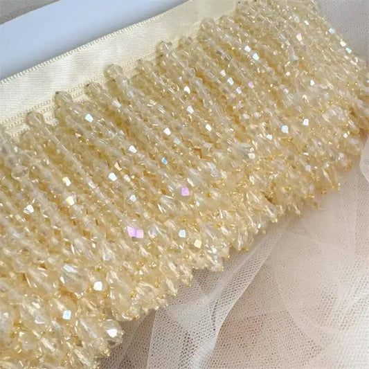 Lace Ribbon Tape 10 Yards 22MM White Trim For Sewing DIY Crafts