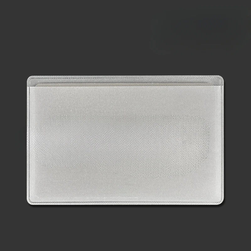 12PCS PVC Waterproof Transparent Card Holder Plastic Card id Holders Case To Protect Credit Cards Card Protector Cardholder B