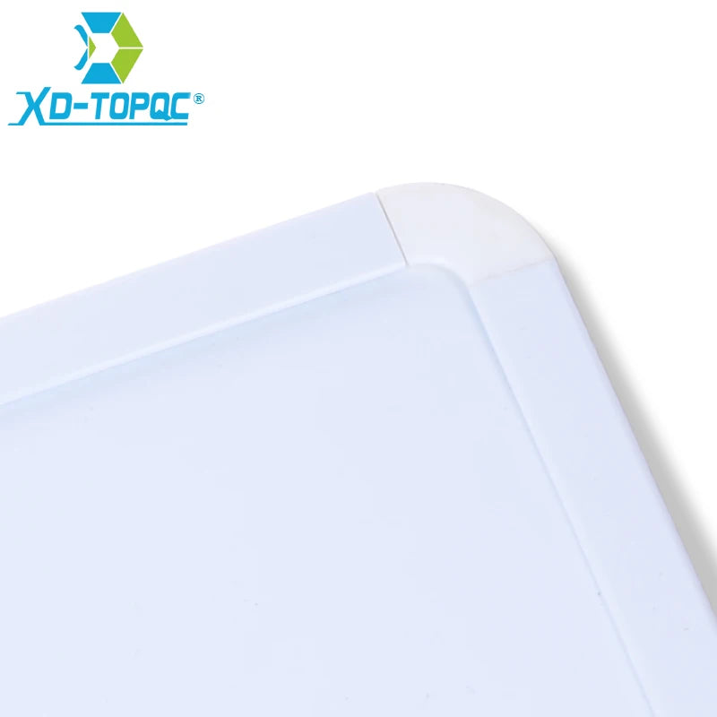 4 Styles Magnetic Whiteboard 1pc PVC Frame Message White Board On Fridge Round Angle Decoration Message Drawing Board For Not