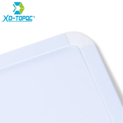 4 Styles Magnetic Whiteboard 1pc PVC Frame Message White Board On Fridge Round Angle Decoration Message Drawing Board For Not