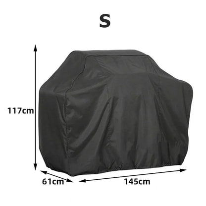 5 Size BBQ Grill Barbeque Cover Anti-Dust Waterproof Weber Heavy Duty Charbroil BBQ Cover Outdoor Rain Protective Barbecue Co