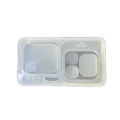 Small Box Resin Casting Mold Silicone Mold Accessories Resin Liquid Mold Resin Keychain Silicone Mold Resin Mold