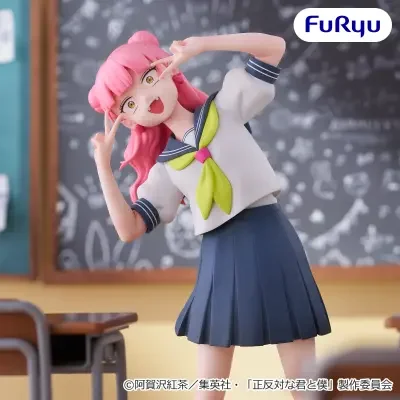 Original Furyu You and I Are Polar Opposites Anime Suzuki Miyu Muchute Action Figurine Toys PVC Model Figuarts Collection