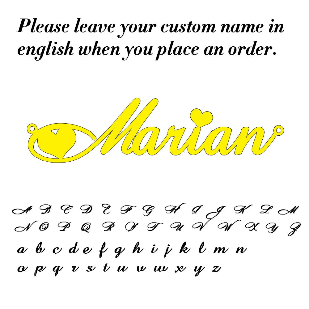 Custom Name Necklace for Women Personalised Cursive Letter Pendant Stainless Steel Jewelry Men Chain Choker Collar Personaliz