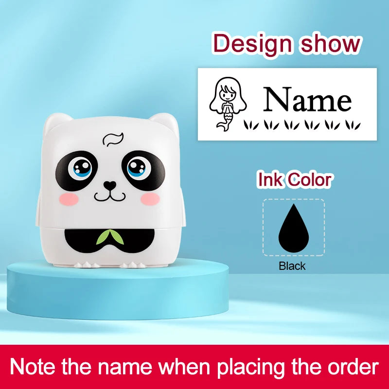 ‌Personalized Custom Name Stamp for Kids - Waterproof Durable School Stamp, Non-Fade Ink,Unique Educational Gift for Students