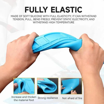 Soldering Station Mat Silicone Work Mat Heat Resistant 932°F Anti-Static