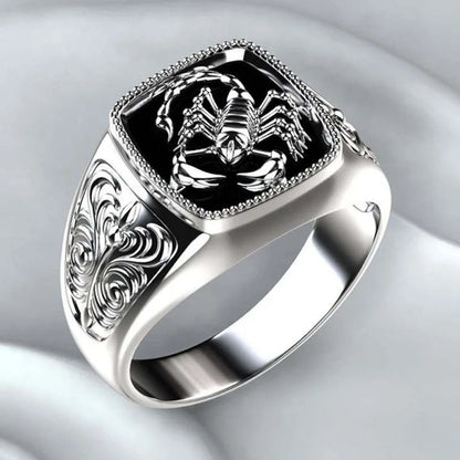 925 Sterling Silver Men Rings for Men Temperament Banquet Wedding Jewelry Anniversary Party Gifts