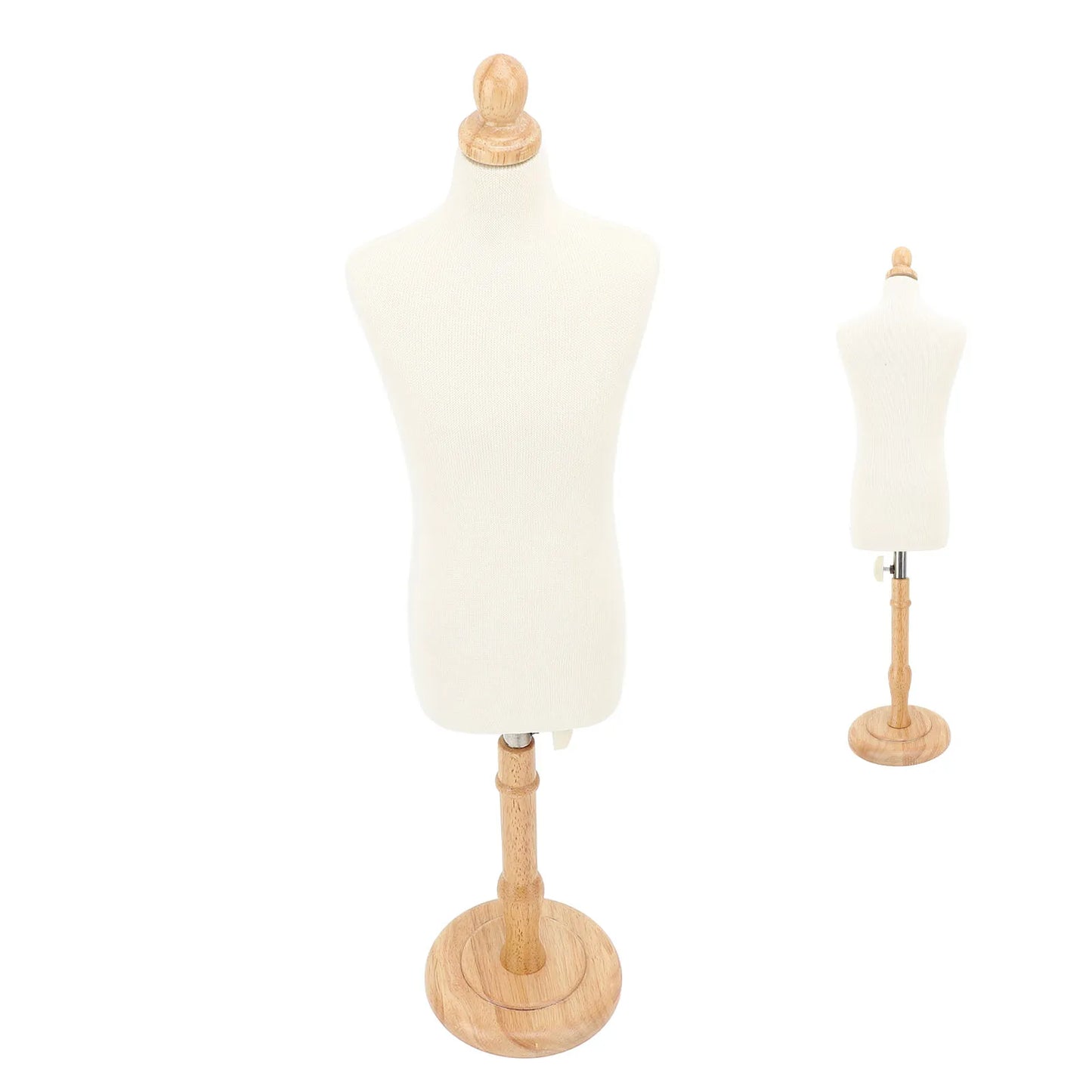 Manikin Torso Elegant Easy Assembly Dress Mannequin Fixable Male Body with Stand for Design