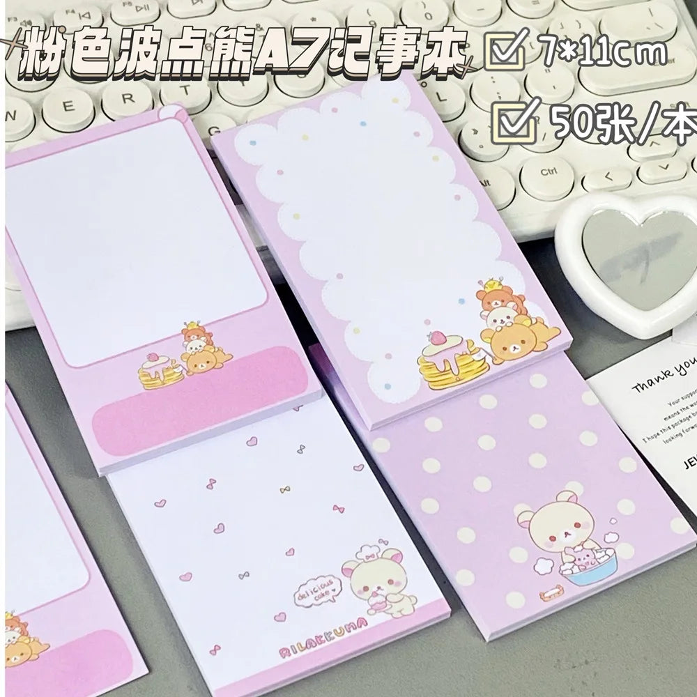 Notebooks Rilakkuma A7 Binder Journal For School Note Taking Gift