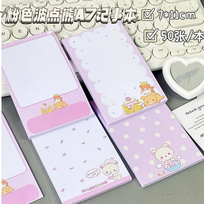 Notebooks Rilakkuma A7 Binder Journal For School Note Taking Gift