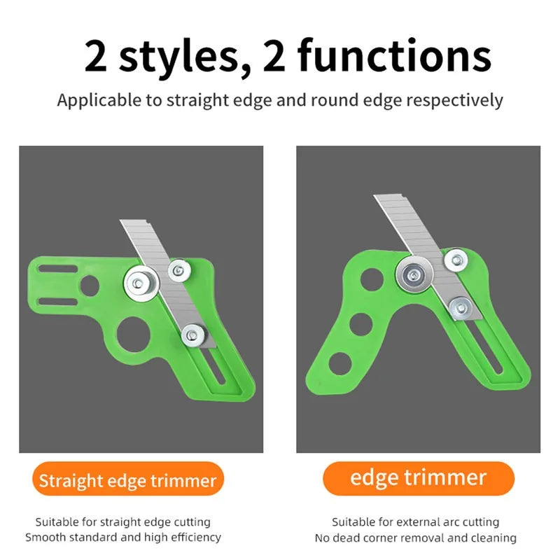 Edge Trimmer Knife New Paint Board Trimming Artifact Woodworking Manual Edge Scraper Pvc Strip Gypsum Board Scraping Hand Too