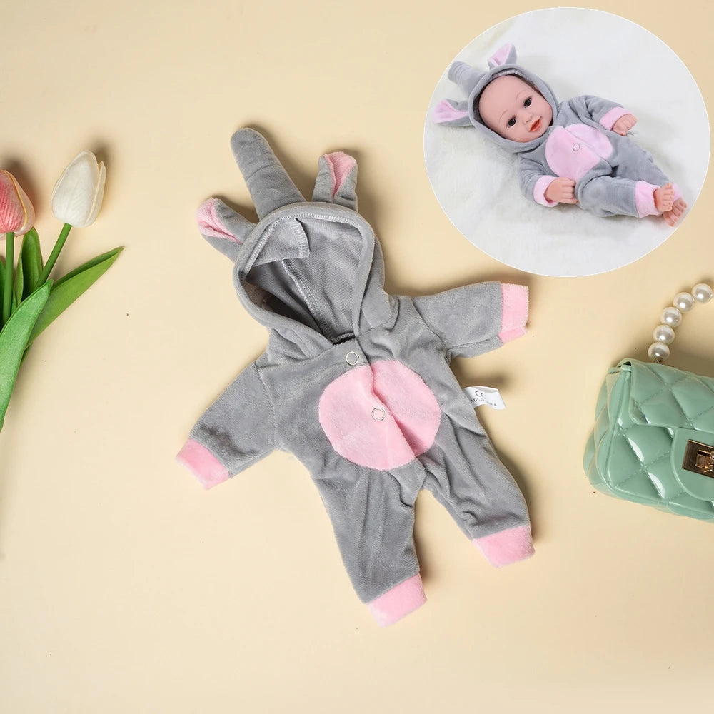 Doll Clothes for 30cm Doll Dress Jumpsuit Doll Clothing Accessories American Doll Accessories Fit For 12inch Baby Doll DIY To