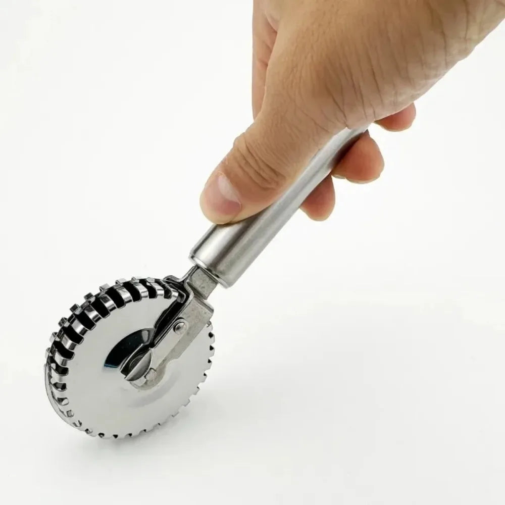 Rolling pin edge sealing embossing knife, pie filling wrapper dumpling-shaped double-sided rolling and lace-cutting knife