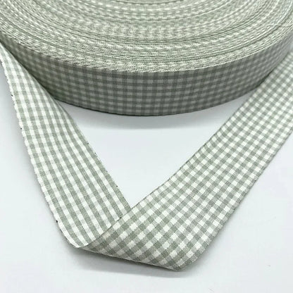 5Yards New 25mm Plaid Cotton Ribbon Wedding Christmas Decoration DIY Sewing Fabric Handmade Bow Ribbon Flower Gift Packaging