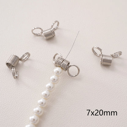 1pcs Bead Stopper Spring Clip Creative Bead Wire End Jewelry Making Tool DIY Bracelet Necklace Tool for Handmade Jewelry