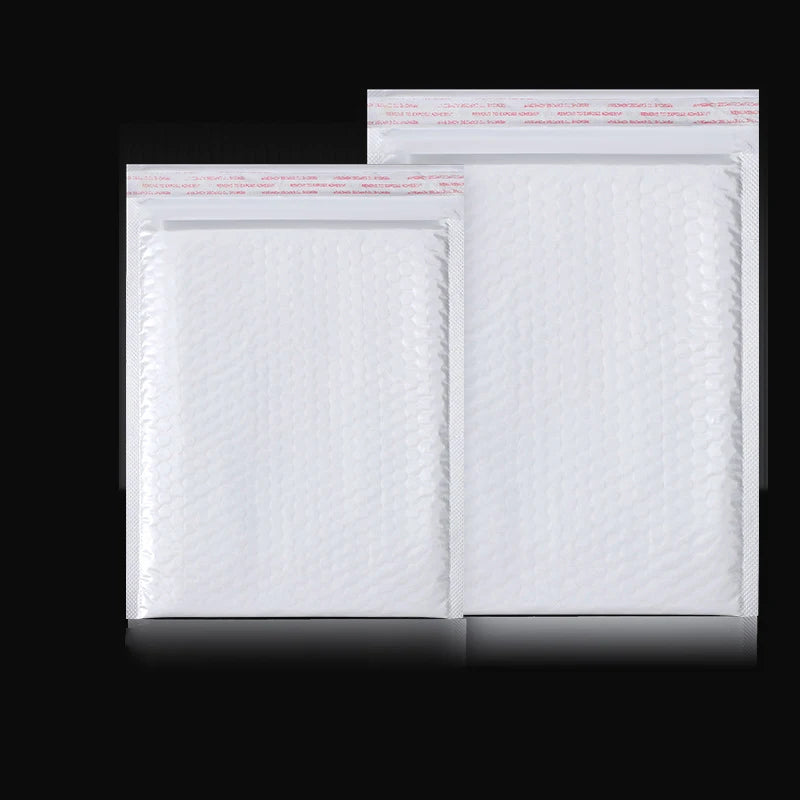 Pearlescent Bubble Mailers Padded Envelopes, Self-Adhesive Waterproof Shipping Bags with Foam Lining for Packaging and Mailin