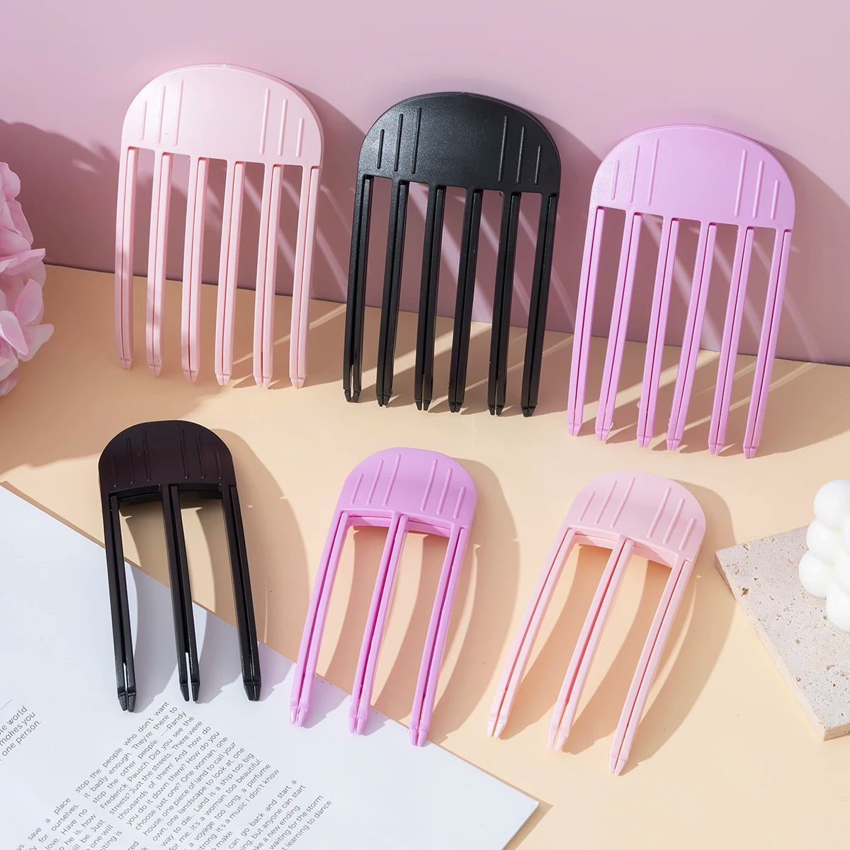 Fluffy Hairpin Curling Bangs Clips Hair Roots Volumizing Hair Clips Women Curling Fixed Shape Clips Fashion Volume Hair Rolle
