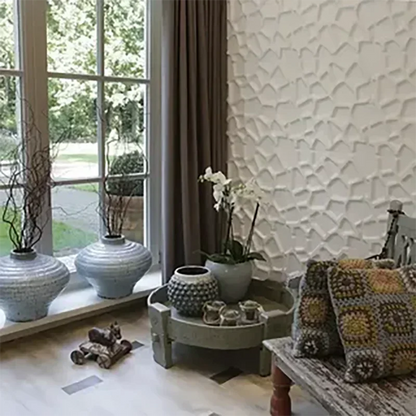5-20pcs 35*35cm Ceiling 3d Home Bedroom Decor Background Wallpaper Peel Stick Waterproof Decoration Wall Stickers Anti-collis