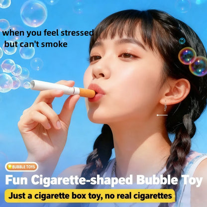 INS Funny Strange Cigarette Box Toy Photo Prop as Gifts for Your Friend Gng Device Bubble Machine Outdoor Portable Party Gift