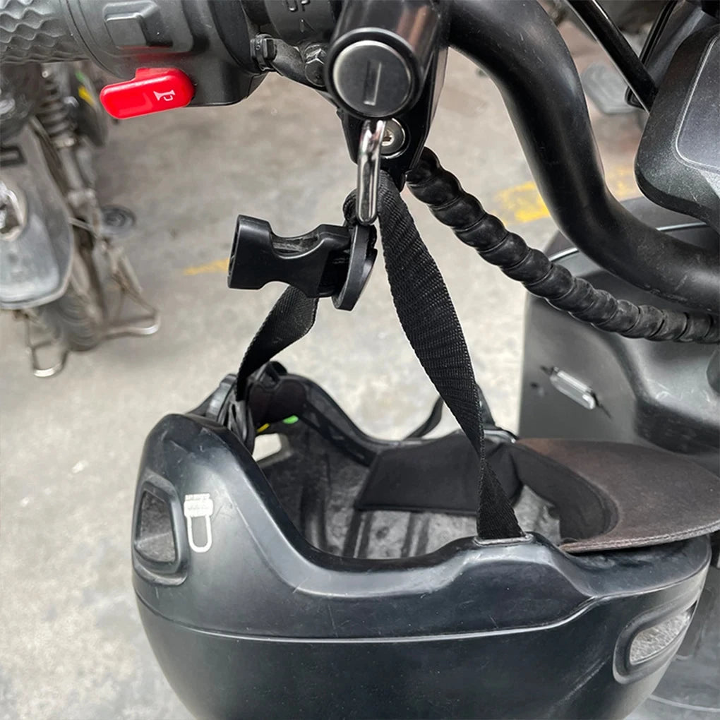 Helmet Lock Anti-theft Locker Locking Device Rustproof Fine Workmanship Compact Size Convenience Motorcycle Supplies