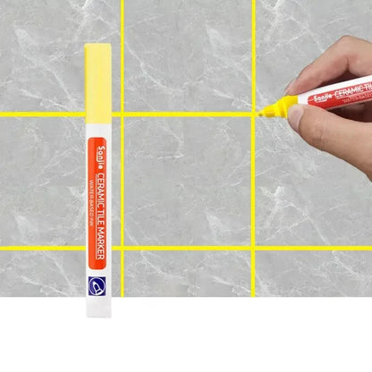 1/3 Pcs Waterproof White Marker Pen Wall Seam Repair Tiles Grout Markers Pens Floor Bathroom Decontamination Paint Brush Tool