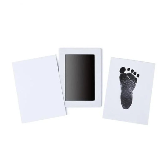 Newborn Baby DIY Hand And Footprint Kit Ink Pads Photo Frame Handprint Toddlers Souvenir Accessories Safe Clean Baby Shower G