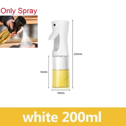 2 in 1 200/300/500ml Oil Spray for Kitchen Spray Oil Bottle Oil Washer Vinegar Soy Sauce Sprayer Containers Washer