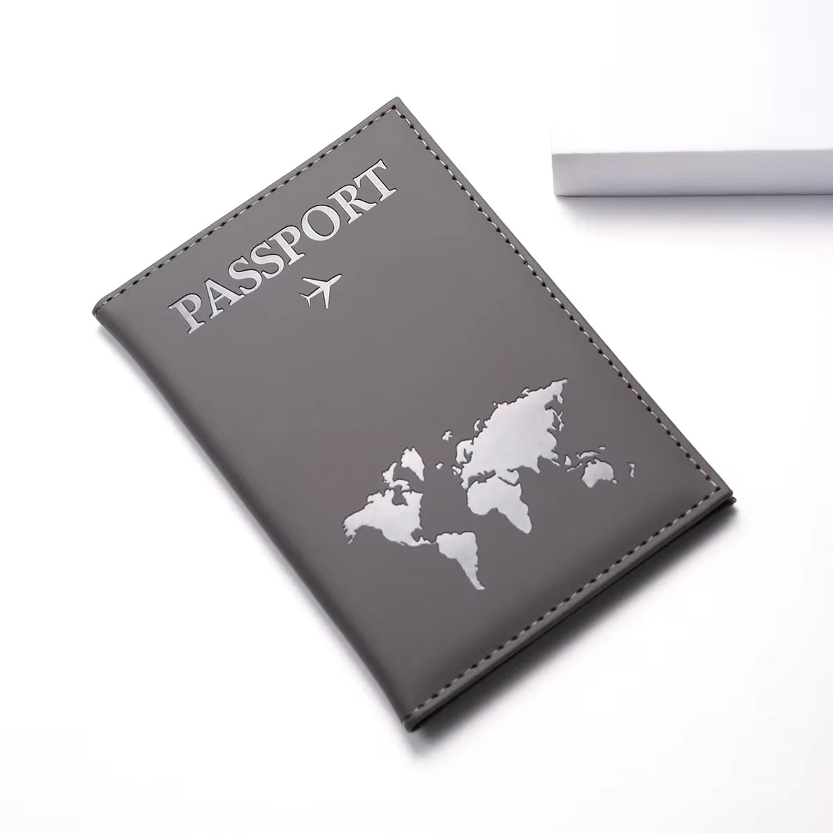 Women Men RFID Vintage Business Passport Covers Holder Multi-Function ID Bank Card PU Leather Wallet Case Travel Accessories 