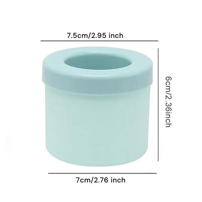 Silicone Ice Cube Mold Round Ice Bucket Summer Homemade DIY Refrigerator Freeze Ice Maker Creative Ice Cube Mold Barware Tool
