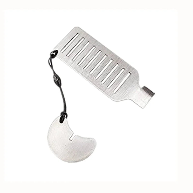 Portable Door Lock - Travel Hotel Lock, Privacy Door Lock for Any Doors, Anti-Theft Door Stopper for Home Security - Sliver 2