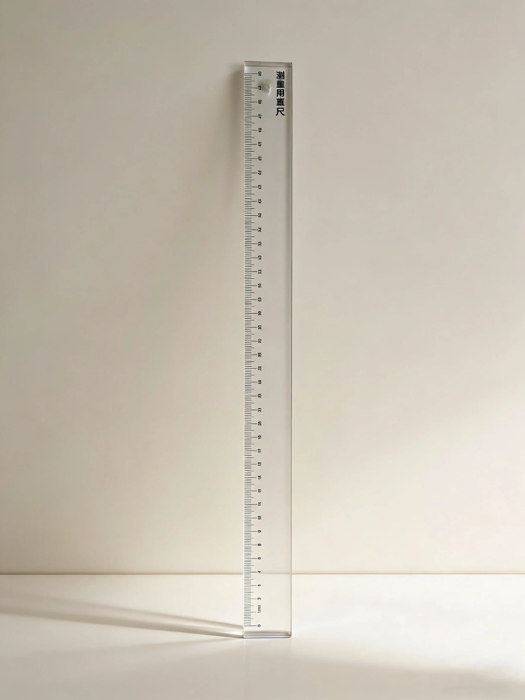 Multi-Function Paperweight Ruler - 50cm Thick Acrylic Cutting Grid for Graphic Design, Calligraphy & Craft - 50cm