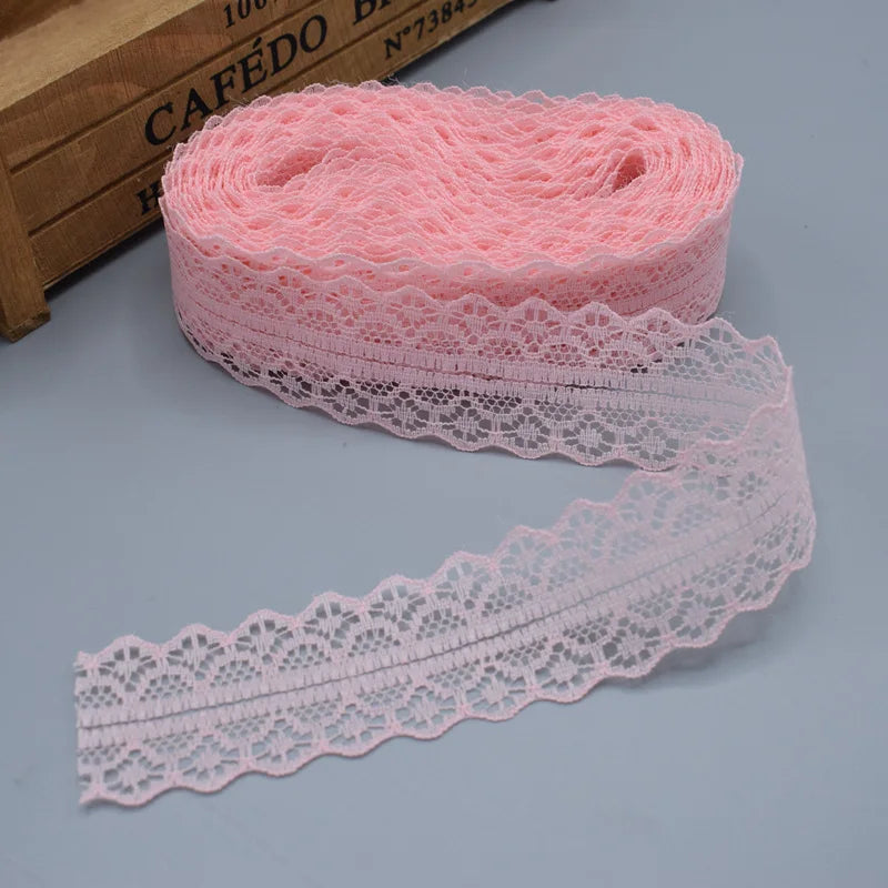 28mm wide beautiful lace ribbon lace fabric DIY embroidery pure lace embroidery decoration 21 color lace fabric 5-10yards