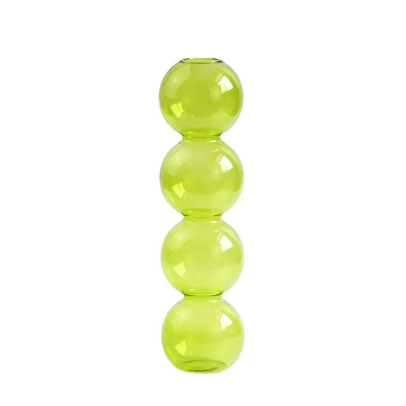 Nordic Glass Vase Home Decor Living Room Decoration Terrarium Flower Vase Plant Pots Decorative Home Accessories Decoration G