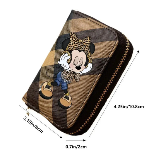 Coin Purse Cherry Blueberry Design PU Leather Mini Storage For Coins, Keys