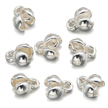 20Pcs 18K Gold Plated Brass Pearl Bracelet Ends Beads End Tips Connector For DIY Necklaces Earrings Jewelry Making Accessorie